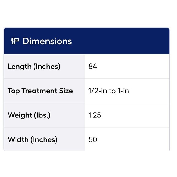 Style Selections 84" Light Filtering Grommet Single Curtain Panel Navy - Picture 10 of 11